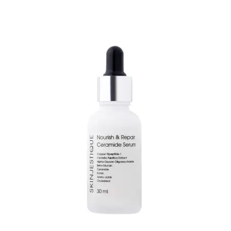 SKINJESTIQUE Сыворотка восстанавливающая с керамидами и трипептидом меди для лица / Nourish Repair 30 мл - 1