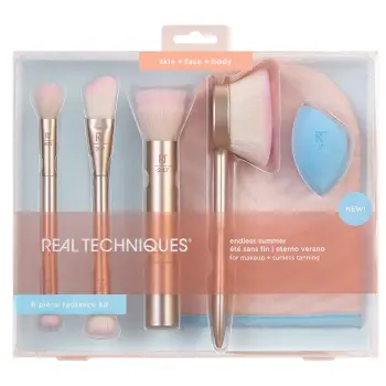 Набор кистей для нанесения макияжа и бронзирующих средств / Real Techniques Endless Summer Kit