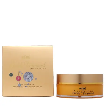 KIMS Патчи гидрогелевые Золотой Алмаз / Gold Diamond Hydro-Gel Eye Patch 60 шт - 2