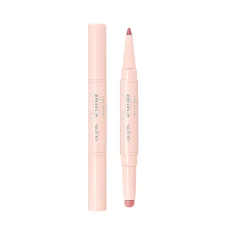 PUPA Помада губная, 004 светлый розовый / VAMP! CREAMY DUO 0,1 гр - 1