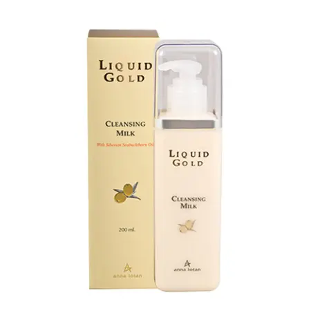 ANNA LOTAN Молочко очищающее Золотое / Cleansing Milk LIQUID GOLD 200 мл - 2