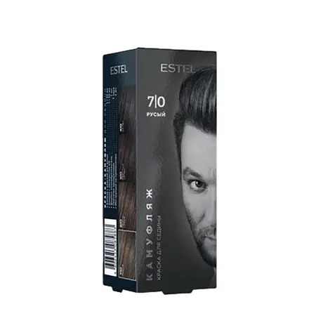 ESTEL PROFESSIONAL 7/0 краска-камуфляж для седины, русый / ALPHA 20 мл - 1