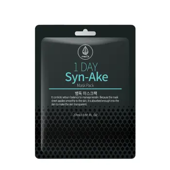 Маска тканевая с пептидом змеиного яда / Med B 1 Day Syn-Ake Mask Pack 27 мл