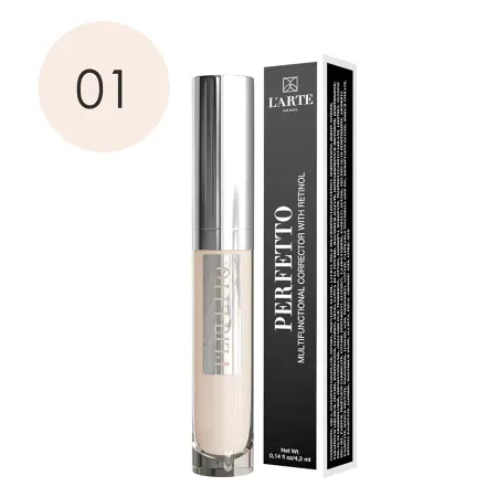 LARTE DEL BELLO Корректор многофункциональный, тон 01 / PERFETTO 4,2 гр - 2