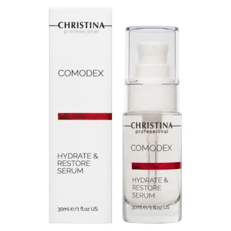 CHRISTINA Сыворотка увлажняющая восстанавливающая / Hydrate & Restore Serum Comodex 30 мл - 2