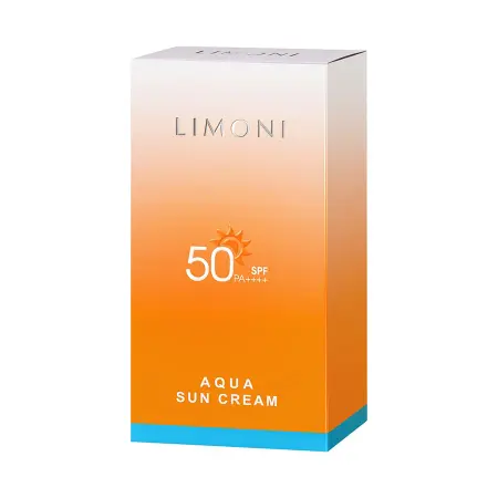 LIMONI Крем солнцезащитный SPF 50+РА++++ / Aqua Sun Cream 50 мл - 2