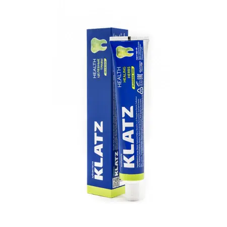KLATZ Паста зубная без фтора Целебные травы / HEALTH 75 мл - 4