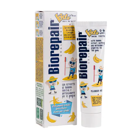BIOREPAIR Паста зубная детская, банан / Biorepair Kids 50 мл - 2