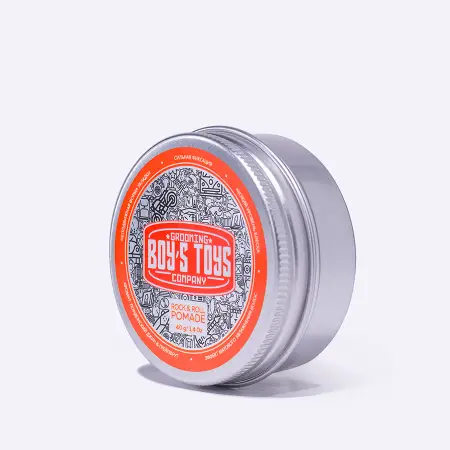 BOY S TOYS Помада для укладки волос сильной фиксации со средним уровнем блеска / Boy s Toys Кастом Pomade 40 мл - 2