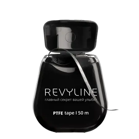 REVYLINE Нить зубная, тефлон, 50 м / PTFE Black Edition - 4