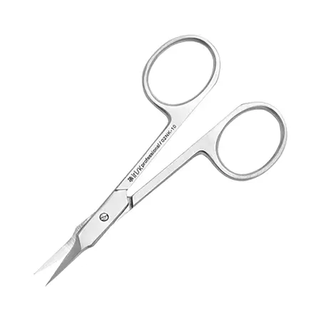 IRISK PROFESSIONAL Ножницы для кутикулы 02NK-10 матовые, ручная заточка, длина 10 см - 3
