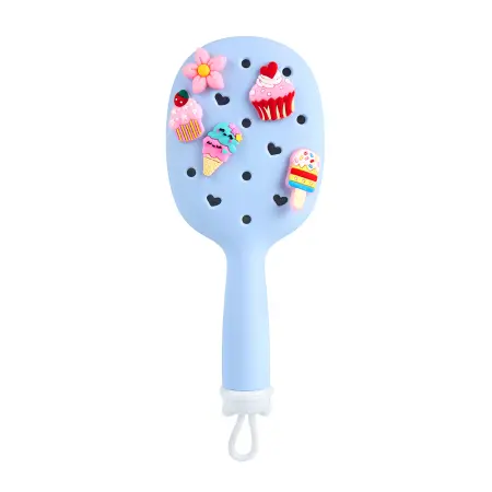 SOLOMEYA Набор украшений для расчески, Мороженое / Set of charms for hair brush, Ice Cream 5 шт - 2