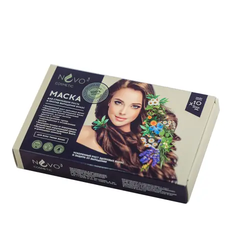 GL COSMETICS Маска для волос Рост, против выпадения / NVO-3 Cosmetic 50 мл - 4