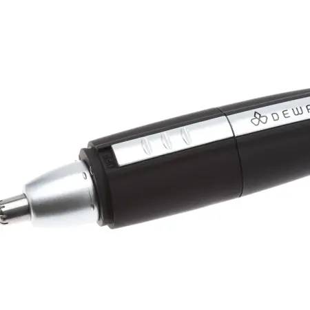 DEWAL PROFESSIONAL Машинка для стрижки в носу и ушах, 2 ножевых блока (черная) - 6