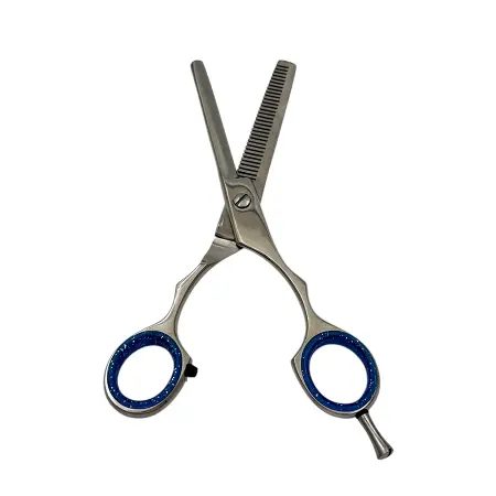 IWOU PROFESSIONAL Ножницы парикмахерские филировочные 6,0 с бирюзовыми ручками - 2