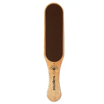 Пилка профессиональная педикюрная деревянная 100/220 / Professional Wooden Foot File