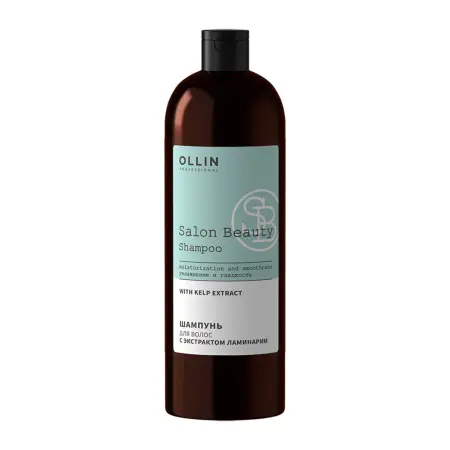 OLLIN PROFESSIONAL Шампунь для волос с экстрактом ламинарии / Salon Beauty 1000 мл - 1
