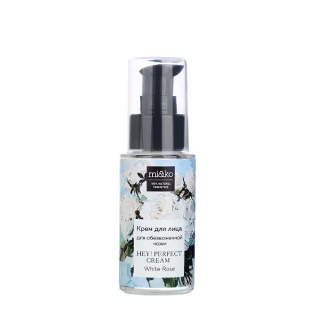 MI&KO Крем для лица для обезвоженной кожи / Hey! Perfect cream White rose 30 мл - 1