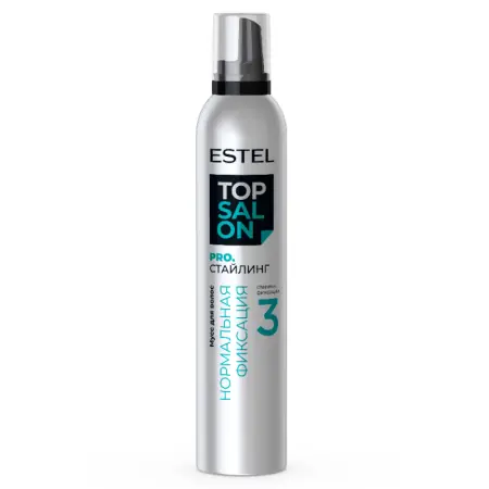 ESTEL PROFESSIONAL Мусс для волос, нормальная фиксация / TOP SALON PRO.СТАЙЛИНГ 350 мл - 1