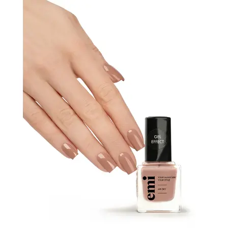 E.MI 230 лак ультрастойкий, Утренний мокко / Gel Effect 9 мл - 2