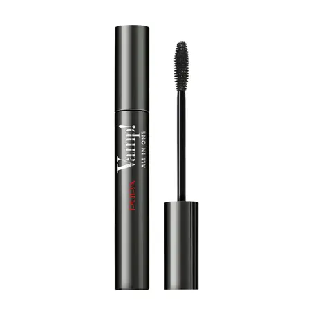 PUPA Тушь для ресниц Драматический Объем, 101 экстра черный / VAMP! MASCARA ALL IN ONE 9 мл - 1