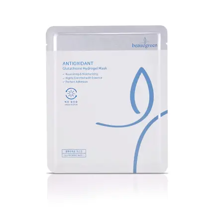 BEAUUGREEN Маска гидрогелевая с антиоксидантным эффектом / Glutathione Hydrogel Mask 1 шт - 1