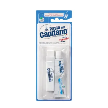 Набор дорожный (зубная паста 25 мл + зубная щетка складная) Pasta del Capitano Plaques & Cavities