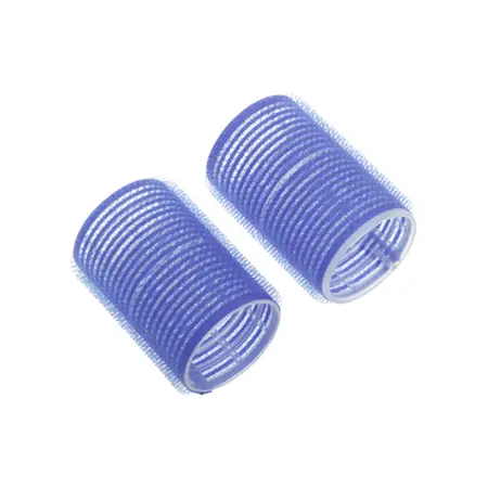 DEWAL PROFESSIONAL Бигуди-липучки синие d 16 мм 12 шт/уп - 2