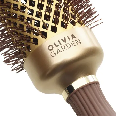 OLIVIA GARDEN Термобрашинг OG Expert Blowout Shine Wavy Bristles Gold&Brown 45 мм - 2