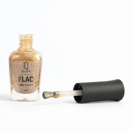 IQ BEAUTY 104 лак для ногтей укрепляющий с биокерамикой / Nail Polish PROLAC+bioceramics 12,5 мл - 2