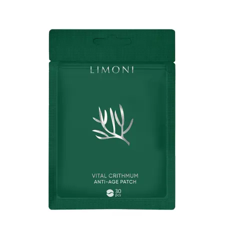 LIMONI Патчи для век антивозрастные с критмумом / Vital Crithmum Anti-Age Patch 30 шт - 1