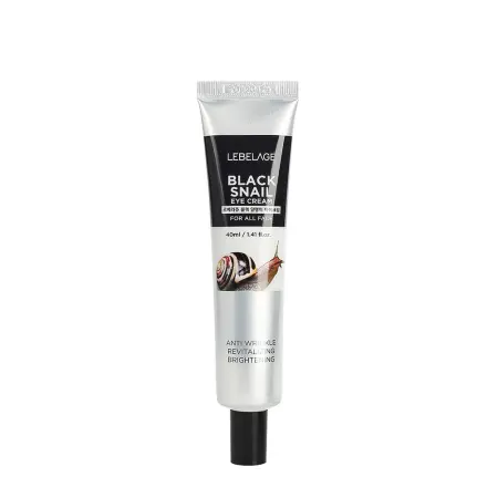 LEBELAGE Крем для кожи вокруг глаз с муцином чёрной улитки / Lebelage Eye Cream Black Snail 40 мл - 1