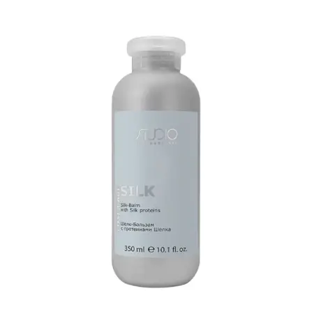 KAPOUS Бальзам с протеинами шелка Шелк / Luxe Care 350 мл - 3