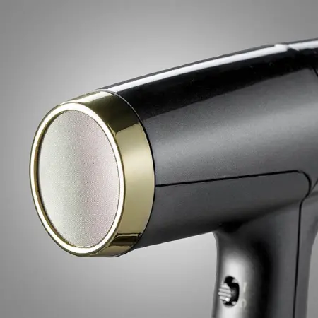 BABYLISS PRO Фен BaByliss PRO Falco Grey/Gold, 2000Вт, 2 насадки - 4