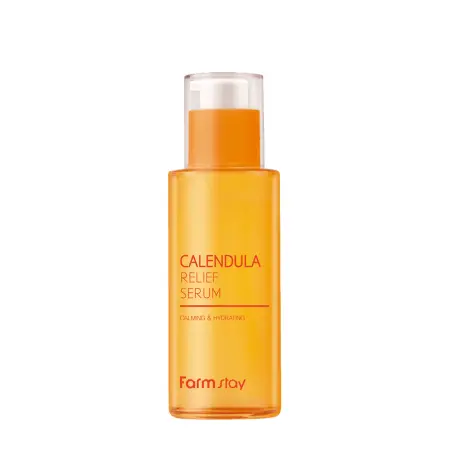FARMSTAY Сыворотка восстанавливающая для лица с календулой / Calendula Relief Serum 50 мл - 1
