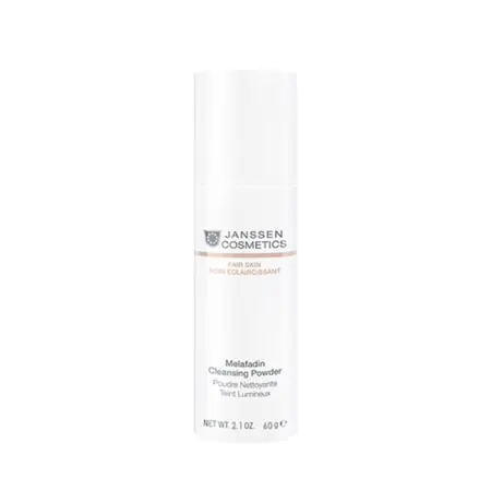 JANSSEN COSMETICS Пудра очищающая осветляющая / Melafadin Cleansing Powder FAIR SKIN 60 г - 1