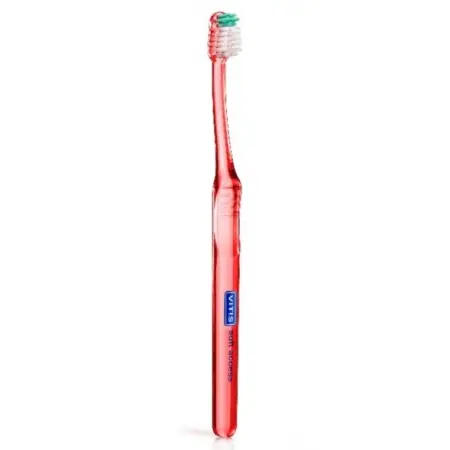 DENTAID Щётка зубная в твердой упаковке Vitis Soft/souple Access + Зубная паста Vitis Gingival 15 мл - 5