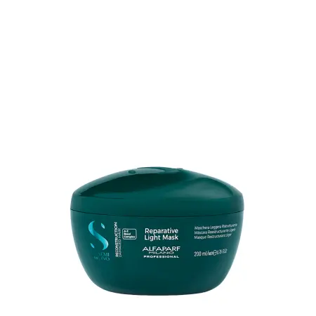 ALFAPARF MILANO Маска восстанавливающая для поврежденных и тонких волос / SDL Reconstruction Damaged Hair Reparative Light Мask 200 мл - 1