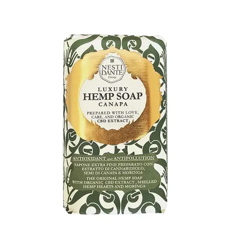 NESTI DANTE Мыло Роскошное конопляное / Luxury hemp soap 250 гр - 3