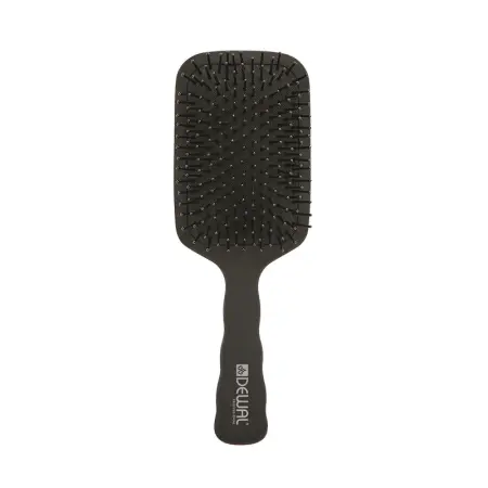 DEWAL PROFESSIONAL Щетка массажная лопата, нейлоновый штифт, 13 рядов, черная - 2
