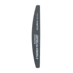 Пилка профессиональная со смыслом, А часики-то тикают, 180/240 грит / Professional File Washable Slim Halfmoon 1