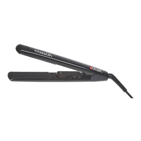 DEWAL PROFESSIONAL Щипцы-выпрямители Black Titanium, с терморегулятором, титаново-турмалиновое покрытие, 25х90 мм, 105 Вт - 5