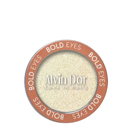 ALVIN D OR Тени для век, тон 01 белый жемчуг / Bold Eyes white pearls 0,29 гр - 1