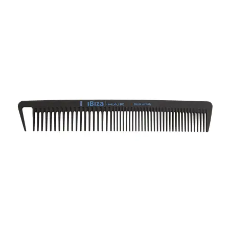 IBIZA HAIR Расческа карбоновая с широкими секциями / Carbon Comb Section - 3