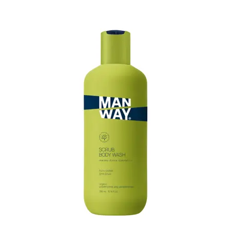 MAN WAY Гель-скраб для душа / SCRUB BODY WASH 300 мл - 1