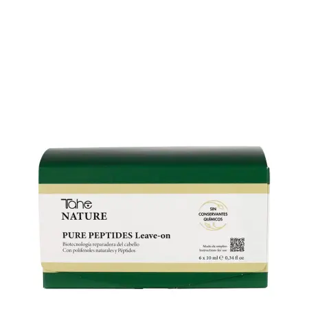 TAHE Сыворотка с пептидами против ломкости волос / NATURE-PURE PEPTIDES LEAVE-ON 6*10 мл - 1