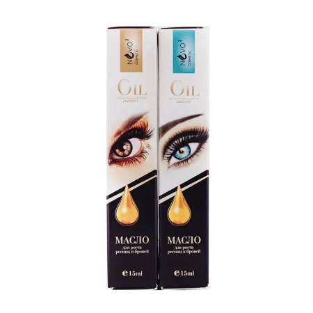 GL COSMETICS Масло для роста ресниц и бровей / NVO-3 Cosmetic 15 мл - 4