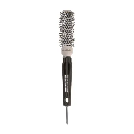 DEWAL PROFESSIONAL Термобрашинг Ion Ceramic, ионо-керамическое покрытие, нейлоновая щетина, с хвостиком d 25/41 мм - 2