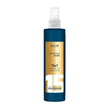 OLLIN PROFESSIONAL Крем-флюид для волос 15 в 1 несмываемый / PERFECT HAIR 250 мл - 1