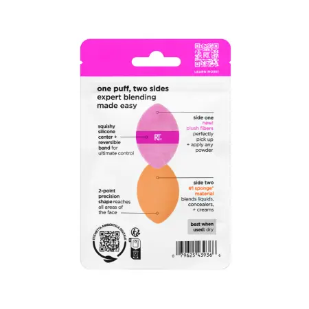 REAL TECHNIQUES Пуховка двусторонняя для пудры / Real Techniques Miracle 2-in-1 Powder Puff - 7